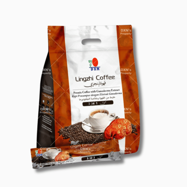 قهوة لينجزي 20 كيس DXN Lingzhi Coffee 3 en 1